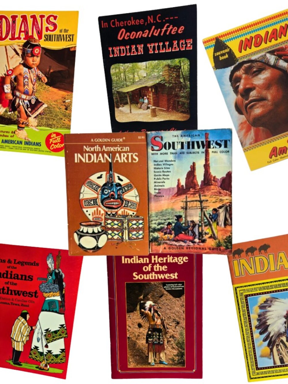American Indian and Southwestern 8 Book Collection